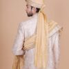 Off-White Color Groom Sherwani