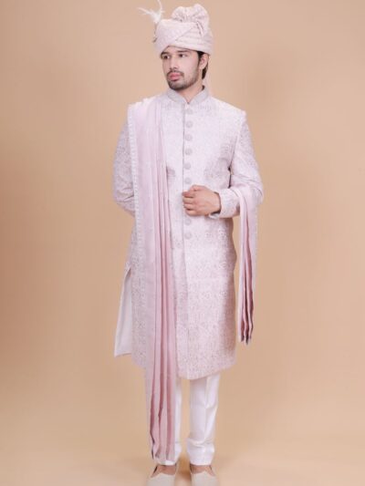 Hand Work Designer Groom Sherwani