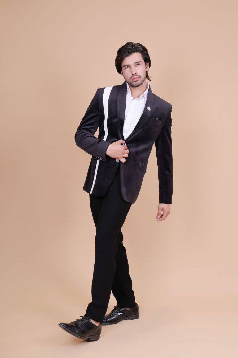 Imported Fabric Men's Blazer