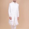 Designer Sherwani Designs White Color