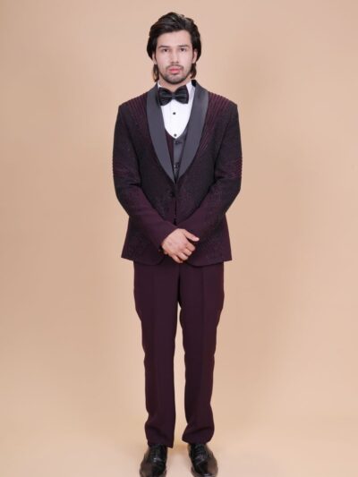 Stylish Mobster Color Tuxedo Suit