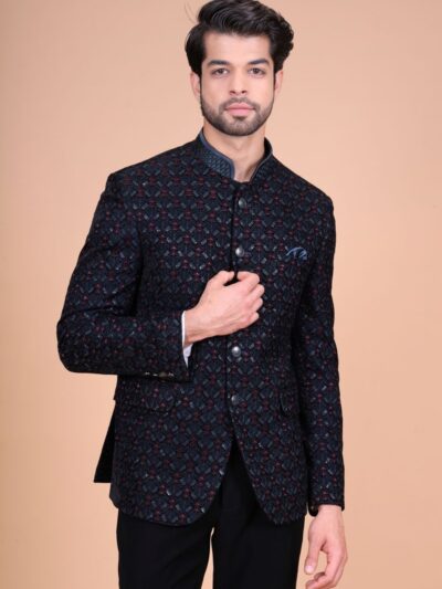 Thread Work Embroidered Jodhpuri