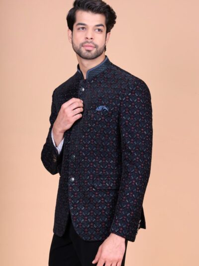 Thread Work Embroidered Jodhpuri