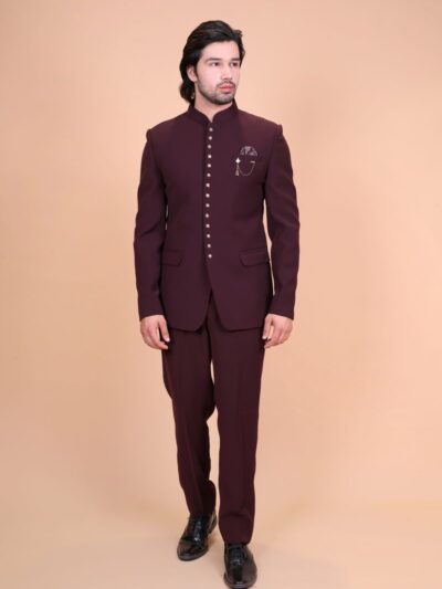 Slim Fit Designer Jodhpuri Suit