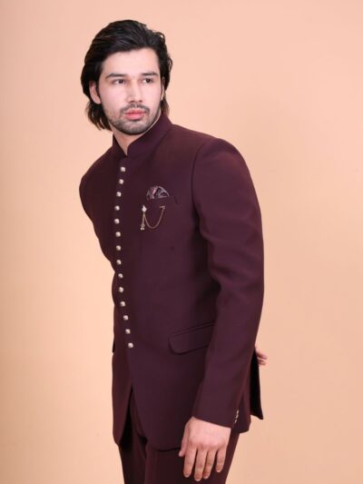 Slim Fit Designer Jodhpuri Suit