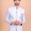 Men's Velvet White Jodhpuri